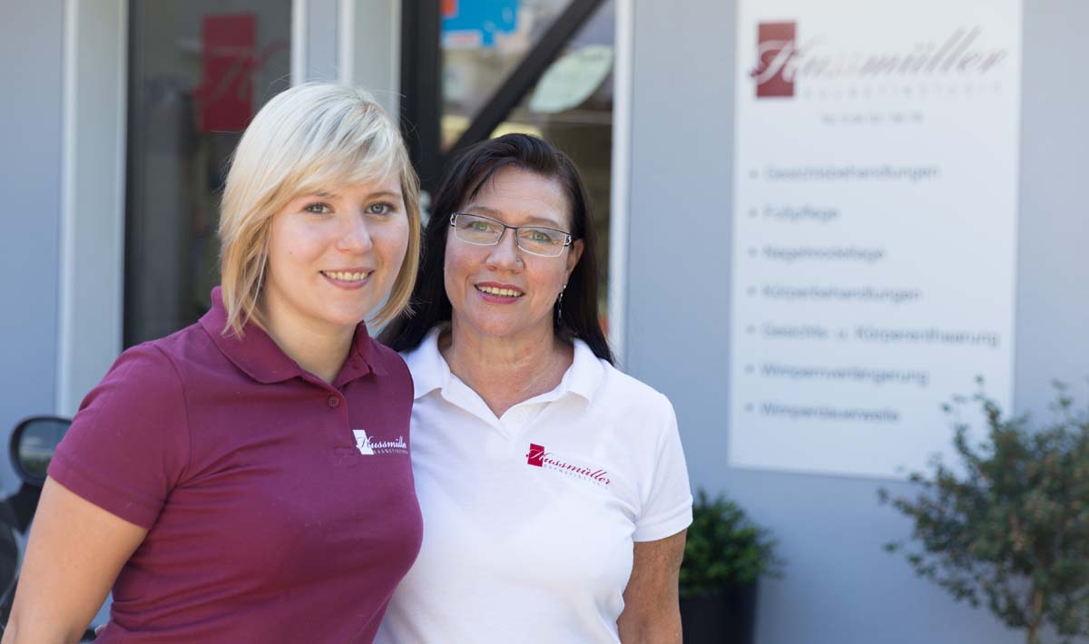 Ulrike Hussmüller und Lea Spiess